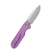 GEO Knife Ethereal Cutter SW M390 Blade SWPurple Ti - KNIFESTOCK