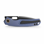 Vosteed Psyop Elmax Black Stonewash Blue Titanium A2205 - KNIFESTOCK