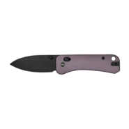 WE Purple Aluminum HandleBlack Stonewashed CPM S35VN BladeCrossbar Lock WE2307 - KNIFESTOCK