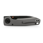 Vosteed Raccoon® V M390 Fekete Stonewash, Sötétszürke Titán A4004 - KNIFESTOCK