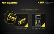 NITECORE NL1665R Rechargeable 16340 Battery 650 mAh - KNIFESTOCK