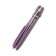 GEO Knife Ethereal Cutter SW M390 Blade SWPurple Ti - KNIFESTOCK