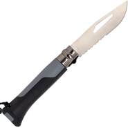 Opinel VRI N°08 Inox OUTDOOR PLASTIC Szary 001579 - KNIFESTOCK