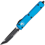 Microtech Ultratech T/E Black P/S Blue 123-2BL - KNIFESTOCK