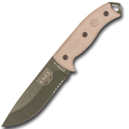 ESEE ESEE-5, Serrated Edge, from the Blade Esee-5s-OD-E - KNIFESTOCK