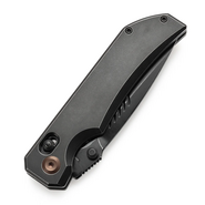 KANSEPT Eaglestrike Blackwash CPM S35VN 0.118&quot; / 3.0mm Blackwash Titanium K1095V - KNIFESTOCK