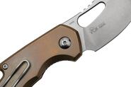 MKM ISONZO M390 Bronze anodized titanium BÖHLER M390 MK FX03M-3TBR - KNIFESTOCK