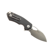 Giant Mouse ACE Riv Liner Lock Black Micarta / Satin Magnacut RIV-LL-DBL-BLACK - KNIFESTOCK