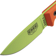 ESEE Knives Model 3 Venom Green Survival Knife with Sheath + belt clip ESEE-3PM-VG - KNIFESTOCK