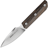 Viper MIRROR1 Spear Point Satin M390, Ziricote Wood, Leather sheath VT4058ZI - KNIFESTOCK