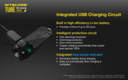 NITECORE TUBE V2 Accu. LED (55 lumen) Hyacinth TUBEV2J - KNIFESTOCK