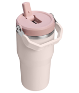 Stanley Termofľaša s integrovanou slamkou 600 ml The IceFlow™ Flip Straw 2.0 Tumbler Rose Quartz - KNIFESTOCK