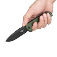 Oknife 154CM, Aluminium, OD Green Freeze (OD Green Aluminium Handle) - KNIFESTOCK