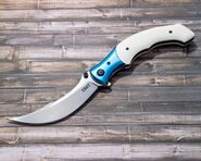 CRKT RITUAL™ IVORY BLUE  Assisted CR-7471 - KNIFESTOCK