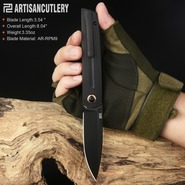 Artisan Sirius AR-RPM9/G10 black 1849P-BBK - KNIFESTOCK