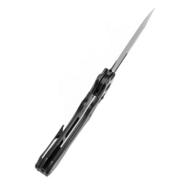 Kansept knives Quasar Blackwash 154CM 3CR,Black Micarta T1099V2 - KNIFESTOCK