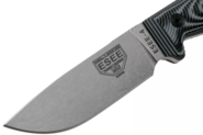 ESEE, ESEE 4 PLAIN EDGE, S35VN BLADE, Gray/Black G10 3D Handles 4P35V-002 - KNIFESTOCK