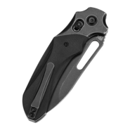 Kansept knives Quasar Blackwash 154CM 3CR,Black Micarta T1099V2 - KNIFESTOCK