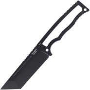 Halfbreed Blades Compact Field Knife - Fixed Blade - Tanto CFK-03 BLK - N690 - KNIFESTOCK