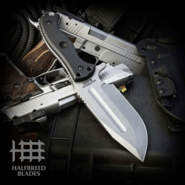 Halfbreed Blades Large Bush Knife - Fixed Blade LBK-01 Gen-2 CPM 3V - KNIFESTOCK
