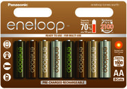 Panasonic Eneloop R6/AA 1900mAh, 8 pz BK-3MCCE/8UE - KNIFESTOCK