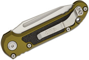 Microtech L.U.D.T.® T/E Gen III OD Green Stonewash Partial Serrated 1136-11OD - KNIFESTOCK