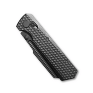 GEO Knife Noxiz Black DLC M390 Blade Black Ti - KNIFESTOCK