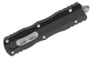 Microtech Dirac D/E Stonewash Standard Full Serration Apocalyptic 225-12AP - KNIFESTOCK