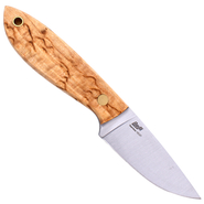 Brisa Bobtail 80-Curly birch 12C27 Flat Sheath Bobtail 80 Leather BRS-037-9965-1550 - KNIFESTOCK