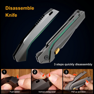 REMETTE Disassembly Knife RT-WK1-F - KNIFESTOCK