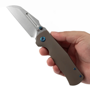 Kansept Dreadnaught Stonewashed CPM S35VN, Bronsanodiserad Ti - KNIFESTOCK