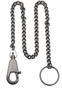 Lanț Mil-Tec cu carabină 44,5 cm 15450002 negru - KNIFESTOCK