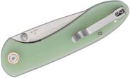 Feldspar G10(contoured &amp; CNC pattern texture) AR-RPM9 Nature Green(Transparent) J1912-NTG - KNIFESTOCK