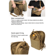 Magforce Cougar Portfolio Bag - 500D Black #A0341B - KNIFESTOCK