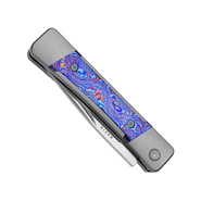 Kizer Little Grand M390 Titanium Damascus - KNIFESTOCK