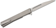 Ocaso Solstice Titanium + Satin / Wharncliffe  8WTS - KNIFESTOCK