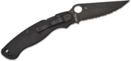 Spyderco Military 2 Black G-10 Black Blade Reveal 13 C36GSBK2 - KNIFESTOCK