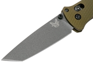 Benchmade Bailout AXIS Lock Knife Green Aluminum 537GY-1 - KNIFESTOCK