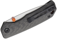 Vosteed Marten 154CM Stonewash Fibre de Carbone Noire A1608 - KNIFESTOCK
