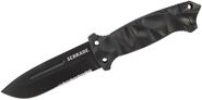 Schrade Lama Fissa, Acciaio ad Alto Tenore di Carbonio SK5, Lama Rivestita in Polvere Nera, Pomolo i - KNIFESTOCK