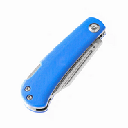 Kansept Wedge (Back Lock) 154CM Blue G10 T2026B7 - KNIFESTOCK