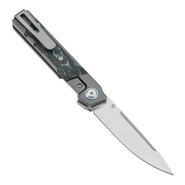 Kansept Kitpu Satin CPM 20CV, Stonewashed Ti, Arctic Storm Fatcarbon - KNIFESTOCK