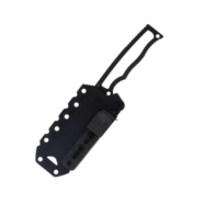 Halfbreed Blades Compact Field Knife - Fixed Blade - Wharncliffe CFK-04 BLK - N6 - KNIFESTOCK