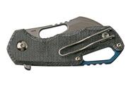 MKM ISONZO M390 Black canvas micarta BÖHLER M390 MK FX03M-1BC - KNIFESTOCK