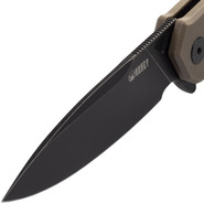 KUBEY Victory Liner Lock Flipper Kés Tan G10 Markolat KU219C - KNIFESTOCK
