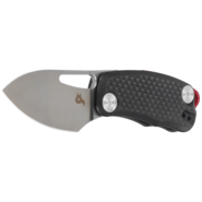 Black Fox NIX FOLDING KNIFE,SATIN BLD STAINLESS STEEL D2,CARBON FIBER HANDLE - CERAMIC BALL-BEARINGS - KNIFESTOCK