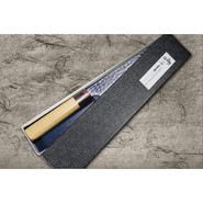 Dellinger WA-Santoku Knife 170mm, Sakai Takayuki VG-10 Zelkova Oktagon - KNIFESTOCK