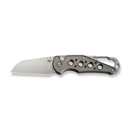 CIVIVI Gray Aluminum HandleWith S/S Carabiner And Bottle OpenerSatin Finished - KNIFESTOCK