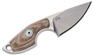 MKM MIKRO 1 Natural canvas micarta BÖHLER M390 - DROP POINT MK MR01-NC - KNIFESTOCK