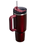 Stanley  The Quencher/Cup H2.0 Fluted Tumbler 1180 ml/40oz Garnet Shine 10-13002 - KNIFESTOCK